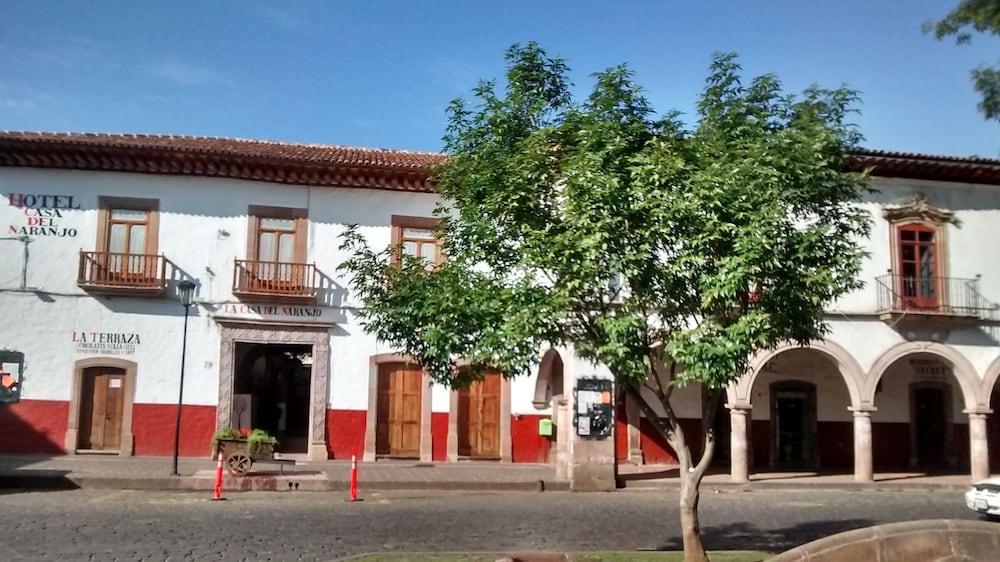 Pátzcuaro Hotel Casa Del Naranjo מראה חיצוני תמונה