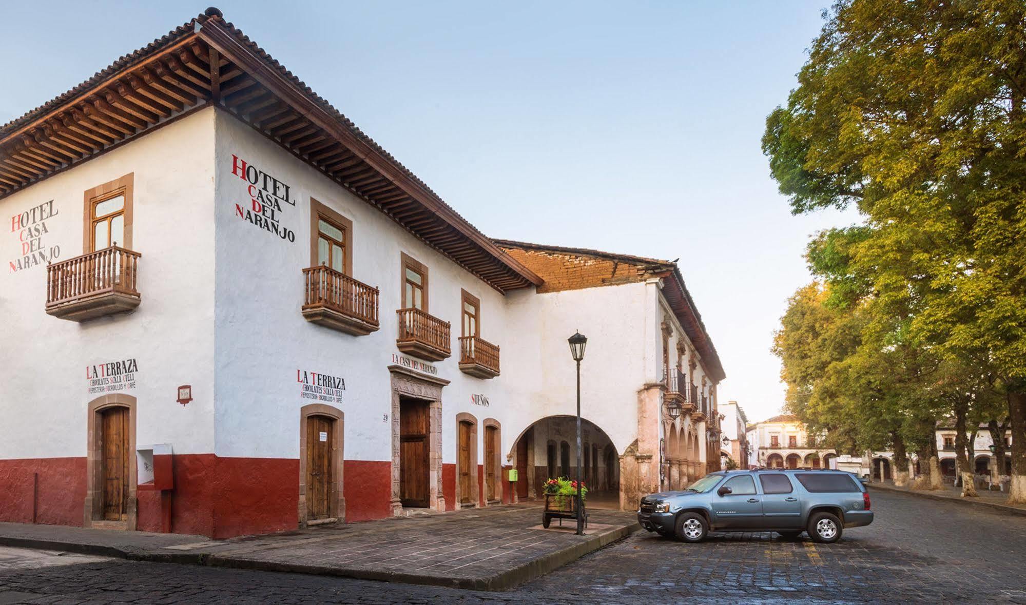 Pátzcuaro Hotel Casa Del Naranjo מראה חיצוני תמונה
